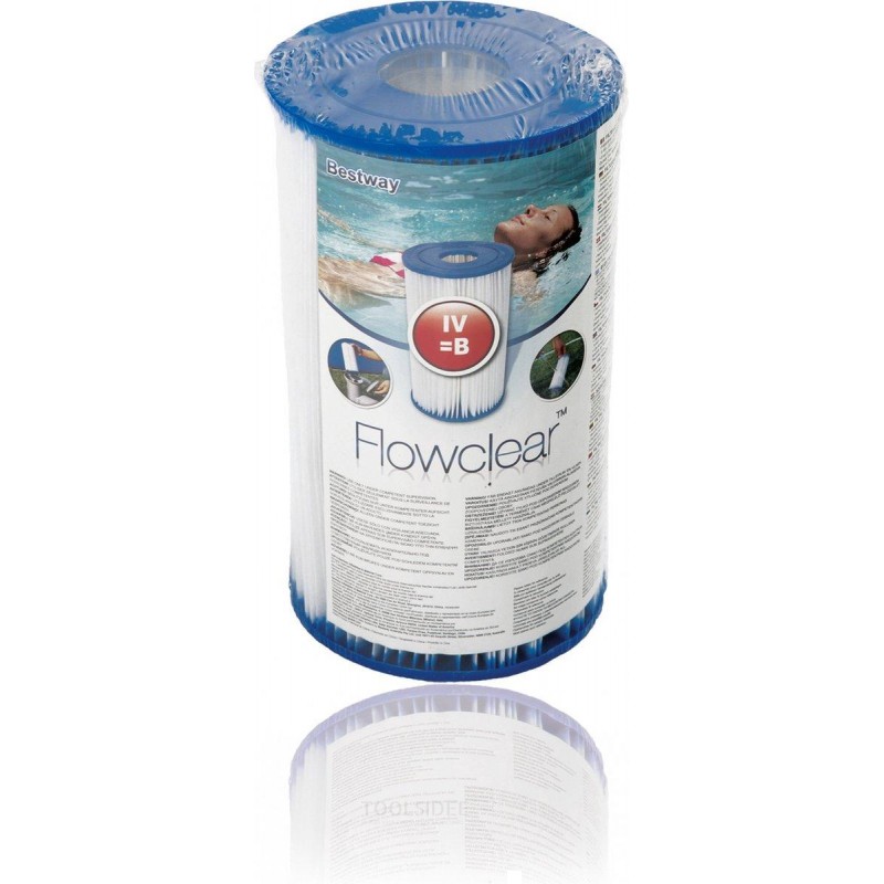 Bestway - Flowclear - Filter cartridge Type IV - filter for swimming pool pump