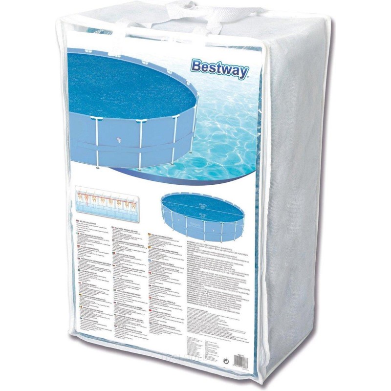 Bestway Copertura solare per piscina Flowclear 549 cm