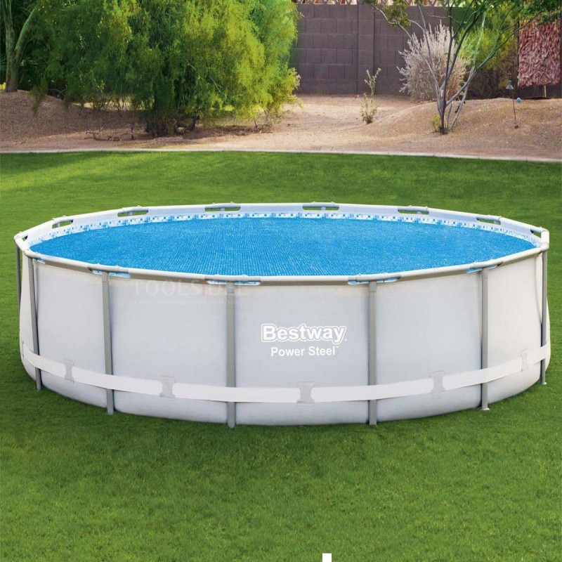 Bestway Abri de piscine solaire Flowclear 427 cm
