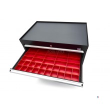 HBM Profi-Werkzeugschrank mit 8 Schubladen, 88 × 58 × 100 cm, schwarz HBM Profi-Werkzeugschrank mit 8 Schubladen, 88 × 58 × 100 cm, schwarz