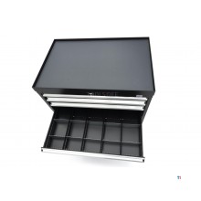 HBM Profi-Werkzeugschrank mit 8 Schubladen, 88 × 58 × 100 cm, schwarz HBM Profi-Werkzeugschrank mit 8 Schubladen, 88 × 58 × 100 cm, schwarz