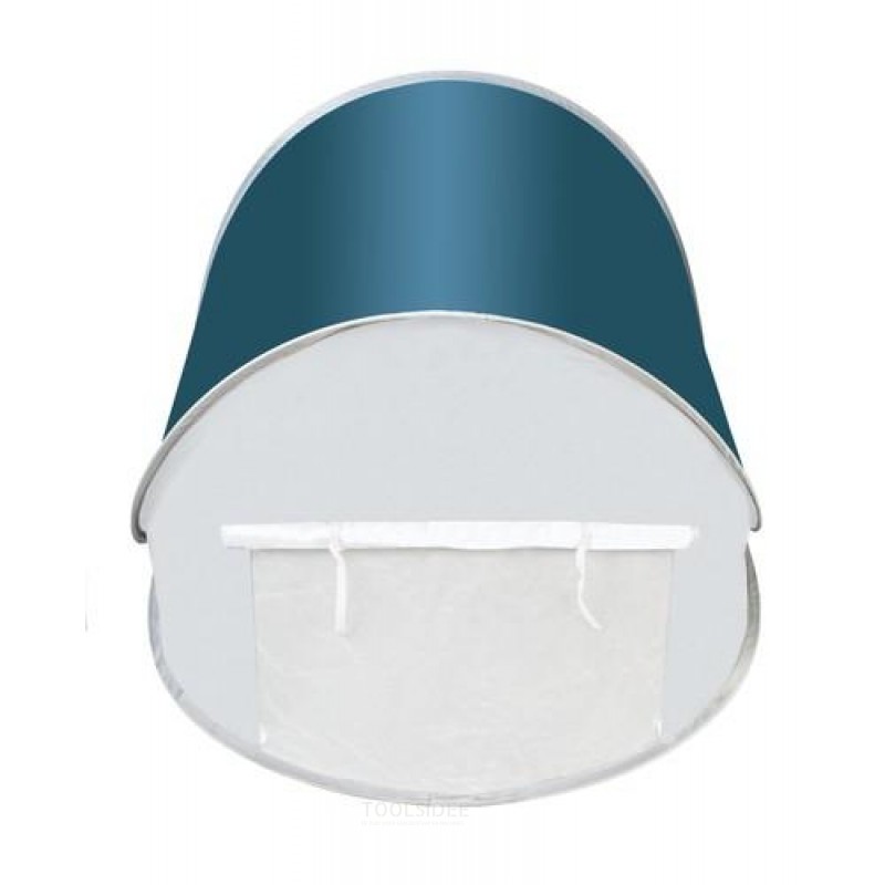 Strandtelt - Hagetelt - UV-skjerm - Glassfiberramme - UV-beskyttelse - Polyester - turkis