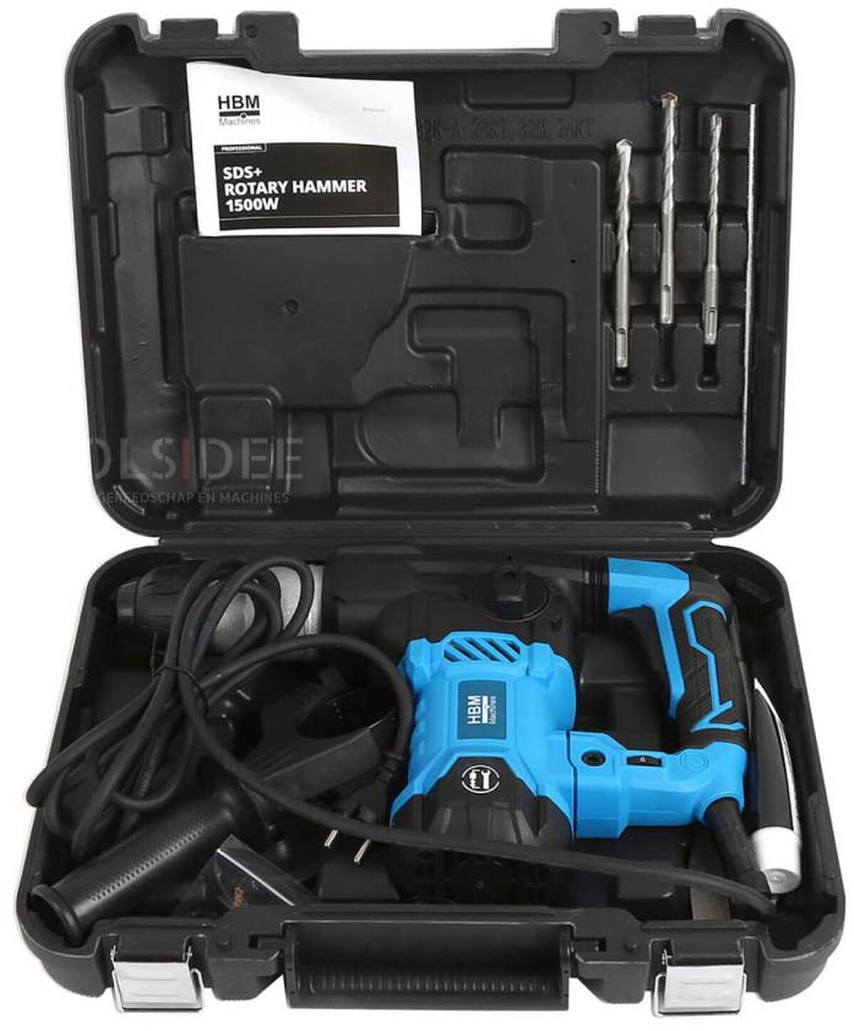 HBM SDS+ Hammer Drill/Demolition Hammer 1500 W HBM SDS+ Hammer Drill/Demolition Hammer 1500 W