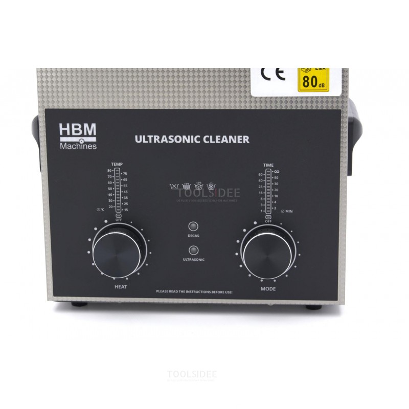 HBM High Precision Ultrasoon Reiniger 3,2 Liter 