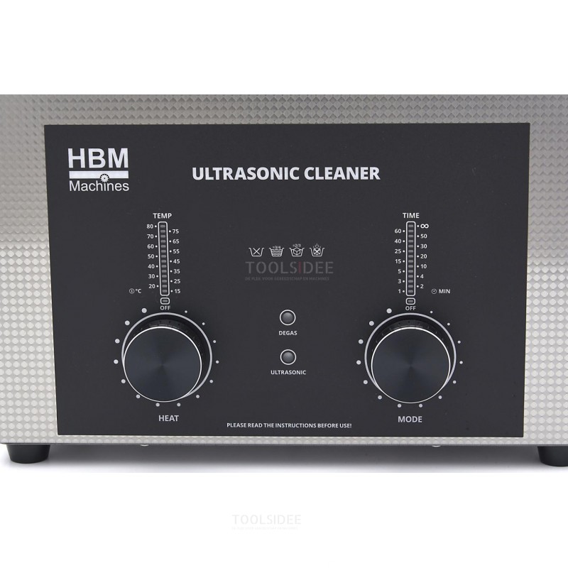 HBM High Precision Ultrasoon Reiniger 6,5 Liter HBM High Precision Ultrasoon Reiniger 6,5 Liter