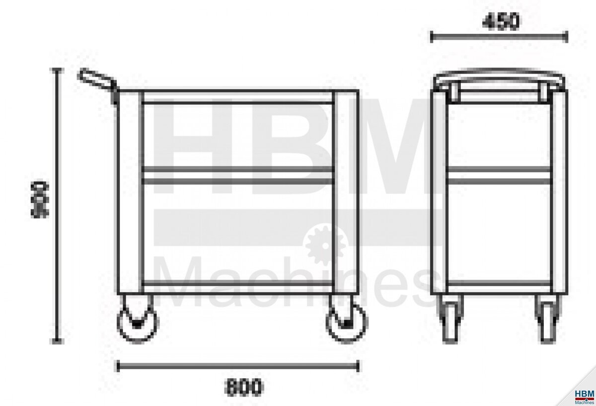 BETA c51 o-trolly - tool trolley
