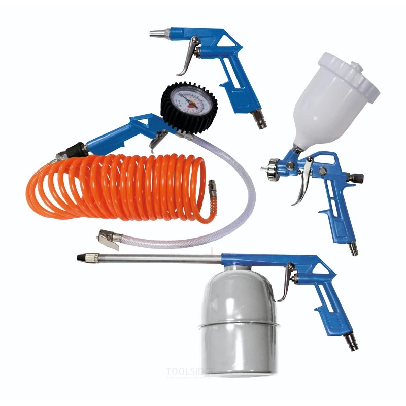 Kit d'accessoires pour outils pneumatiques Scheppach 5 pièces