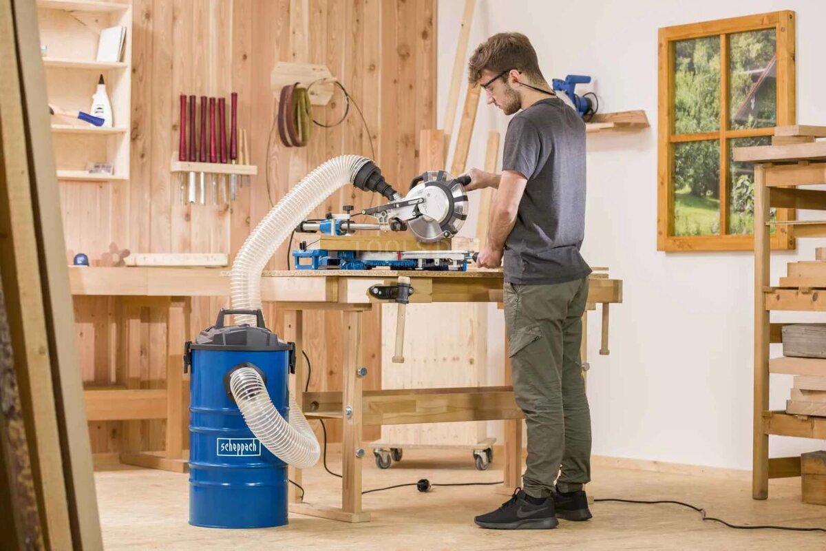 Sega per rifilare e tirare Scheppach HM254SPX