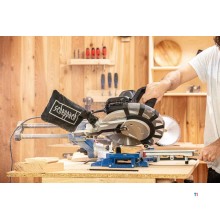 Sega per rifilare e tirare Scheppach HM254SPX