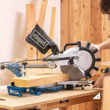 Sega per rifilare e tirare Scheppach HM254SPX