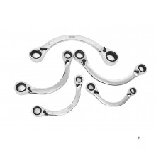 HBM startnøkkelsett, halvmånenøkkelsett 5 deler