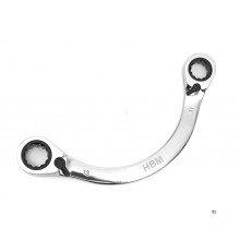 HBM startnøkkelsett, halvmånenøkkelsett 5 deler