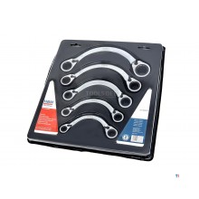 HBM startnøkkelsett, halvmånenøkkelsett 5 deler