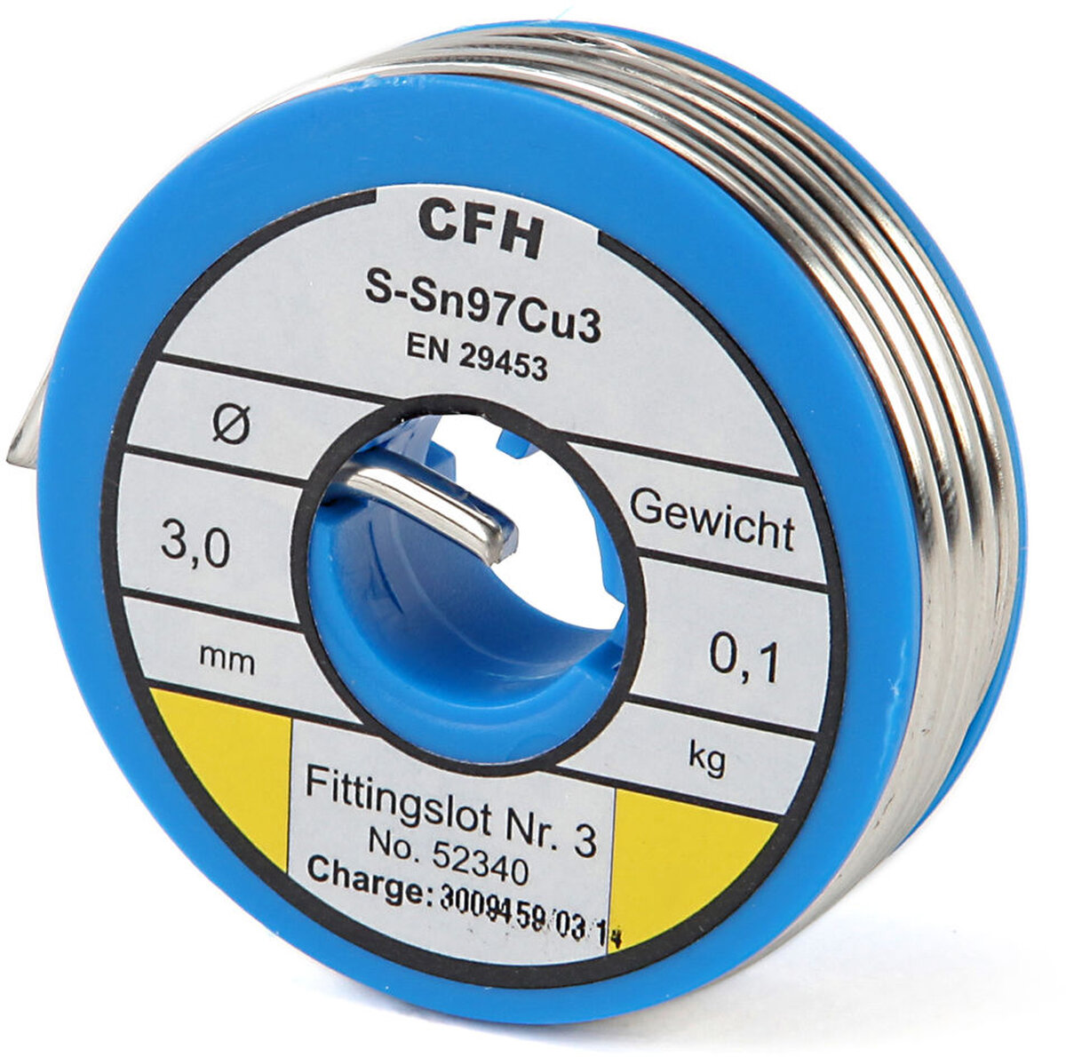 CFH Monteringslodd - WL 340 100 Gram. / 3,0 mm. CFH Monteringslodd - WL 340 100 Gram. / 3,0 mm.
