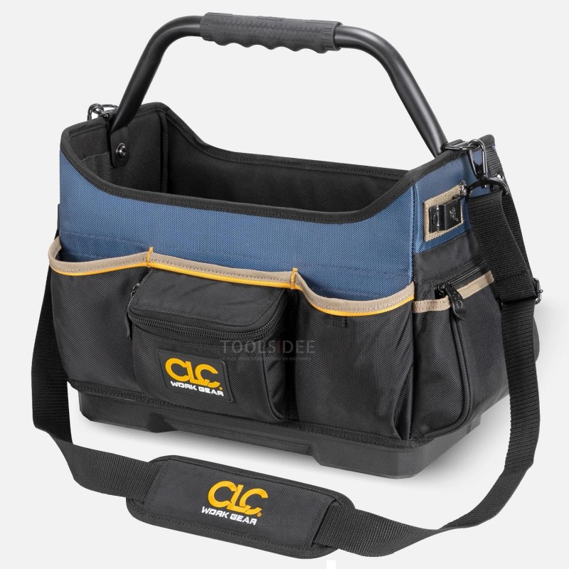Bolsa de herramientas CLC Work Gear Base moldeada 17 compartimentos