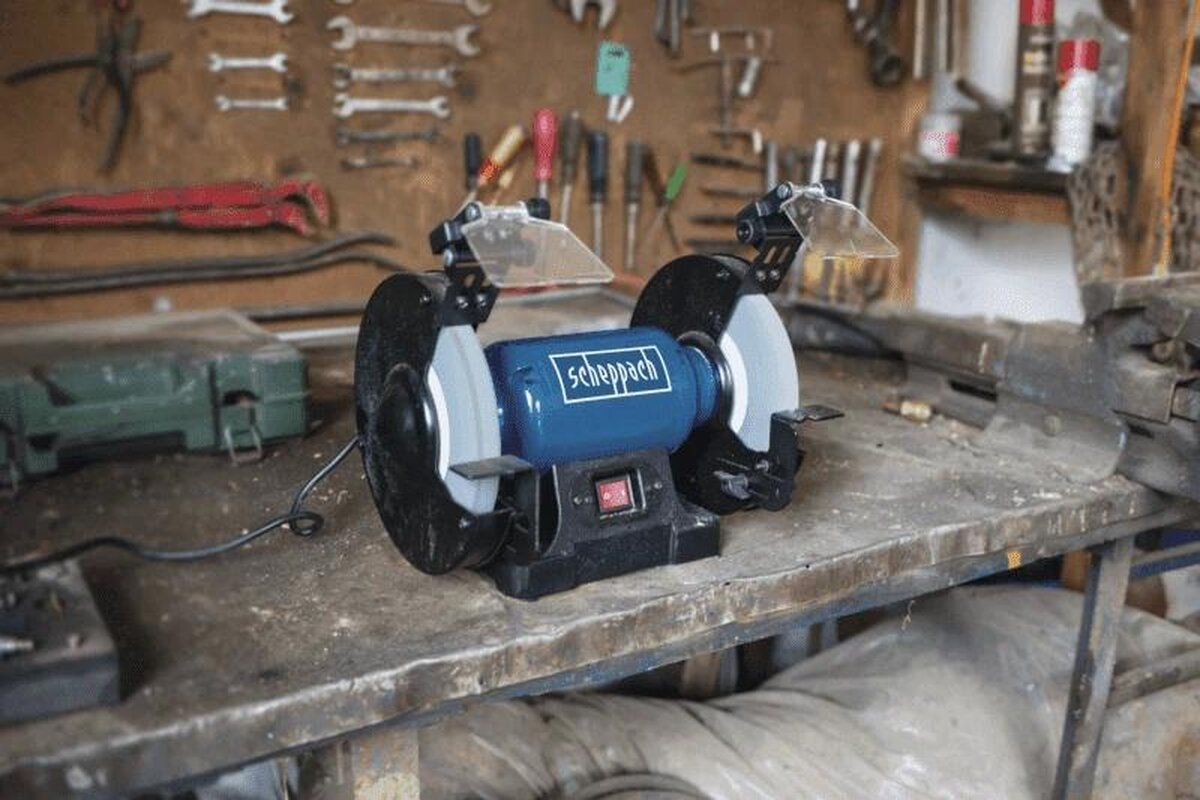 Scheppach dobbel slipemaskin SM200L