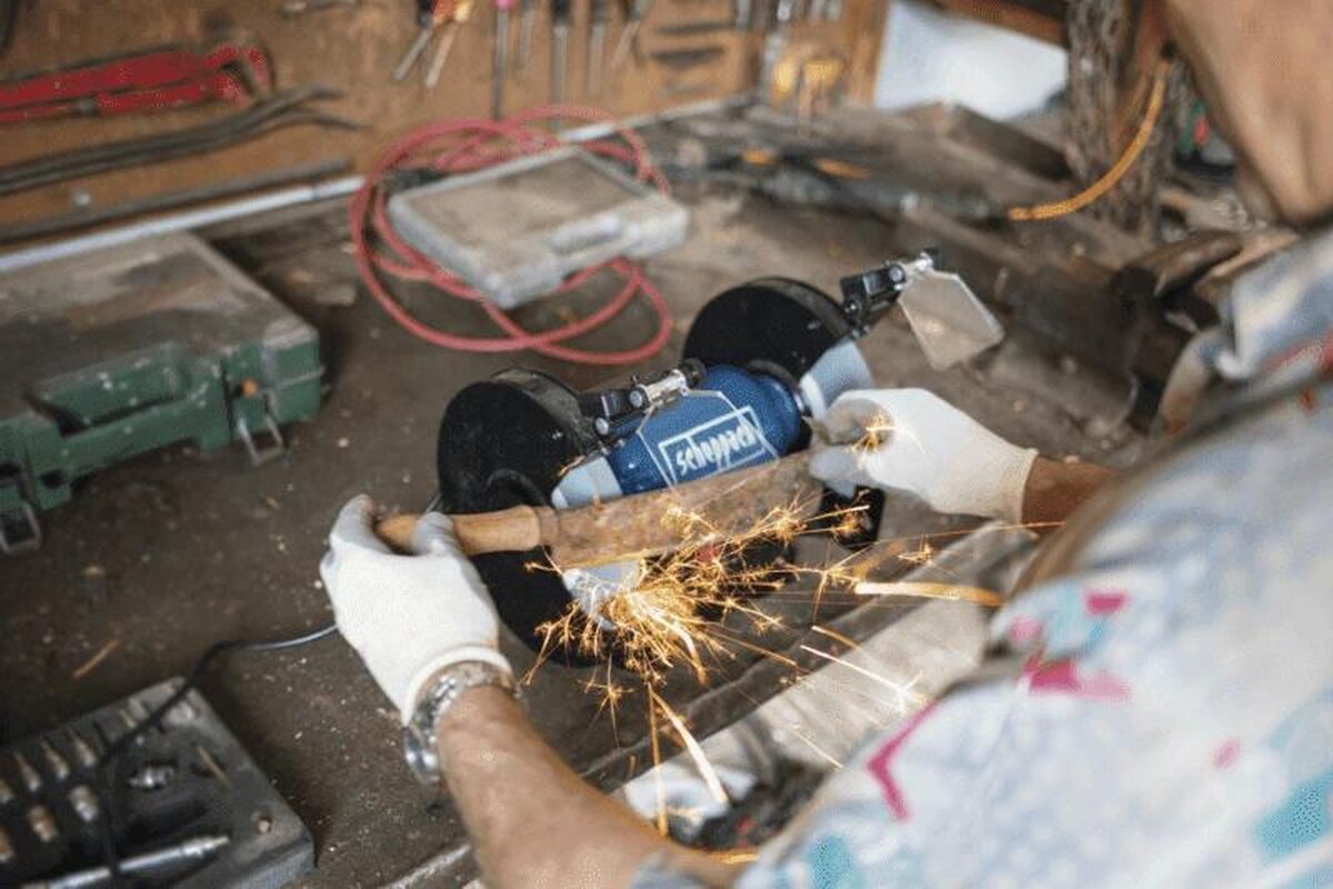 Scheppach dobbel slipemaskin SM200L