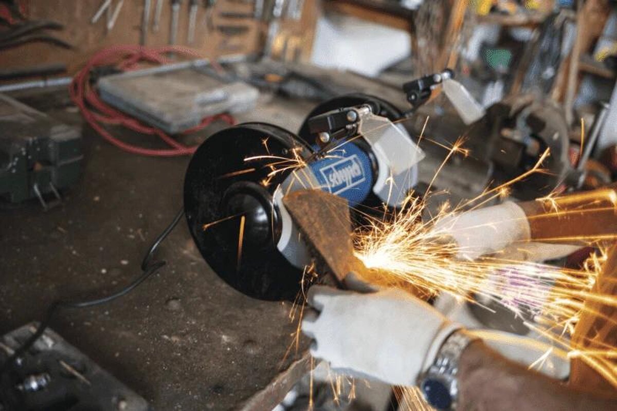 Scheppach dobbel slipemaskin SM200L