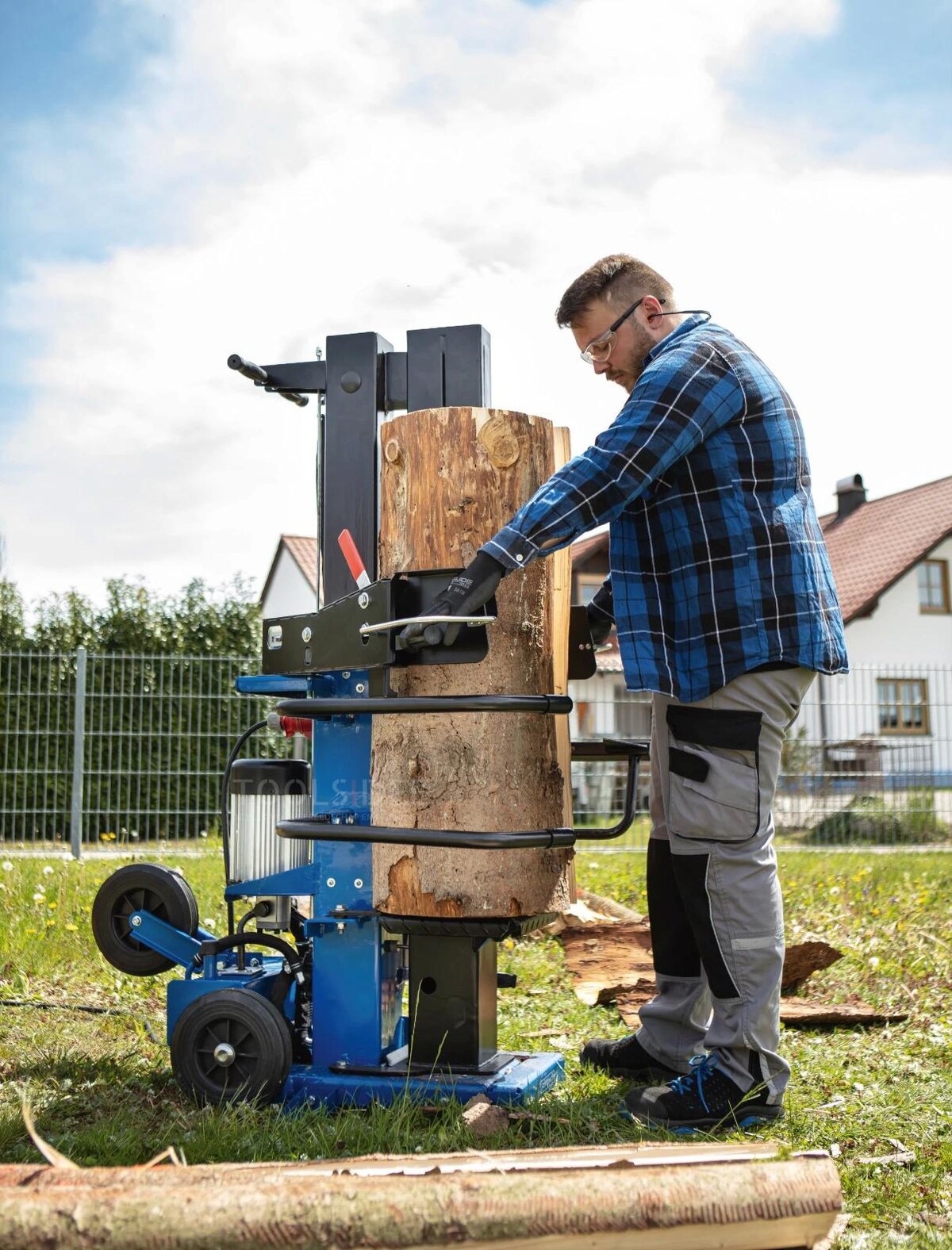 Scheppach Holzspalter Compact 15T stehend 400V