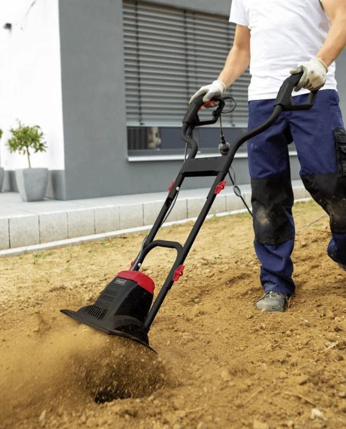 Scheppach Electric Garden Tiller MTE380