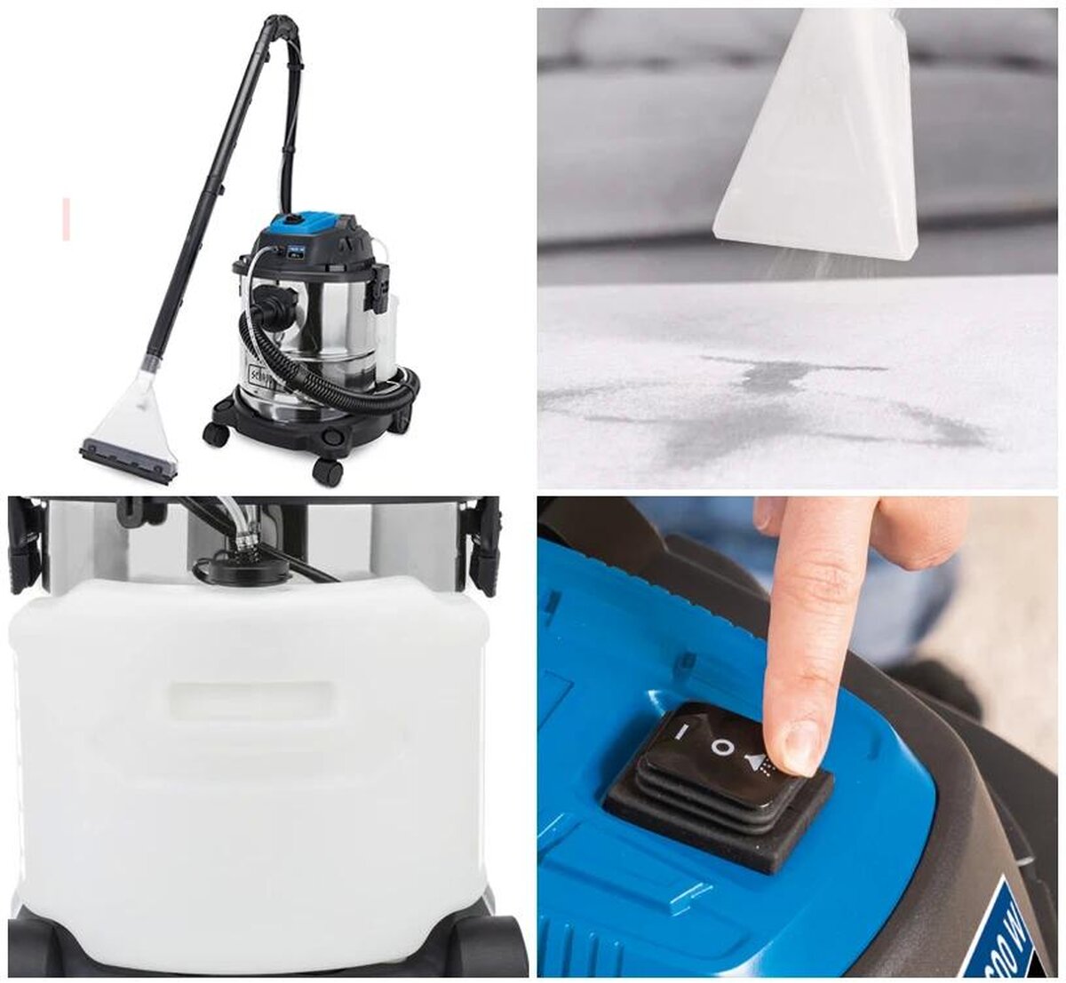 Scheppach Wet and Dry Vacuum Cleaner SprayVac20