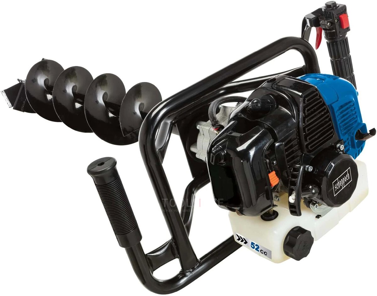 Scheppach Soil drilling machine EB2000 with 3 drills