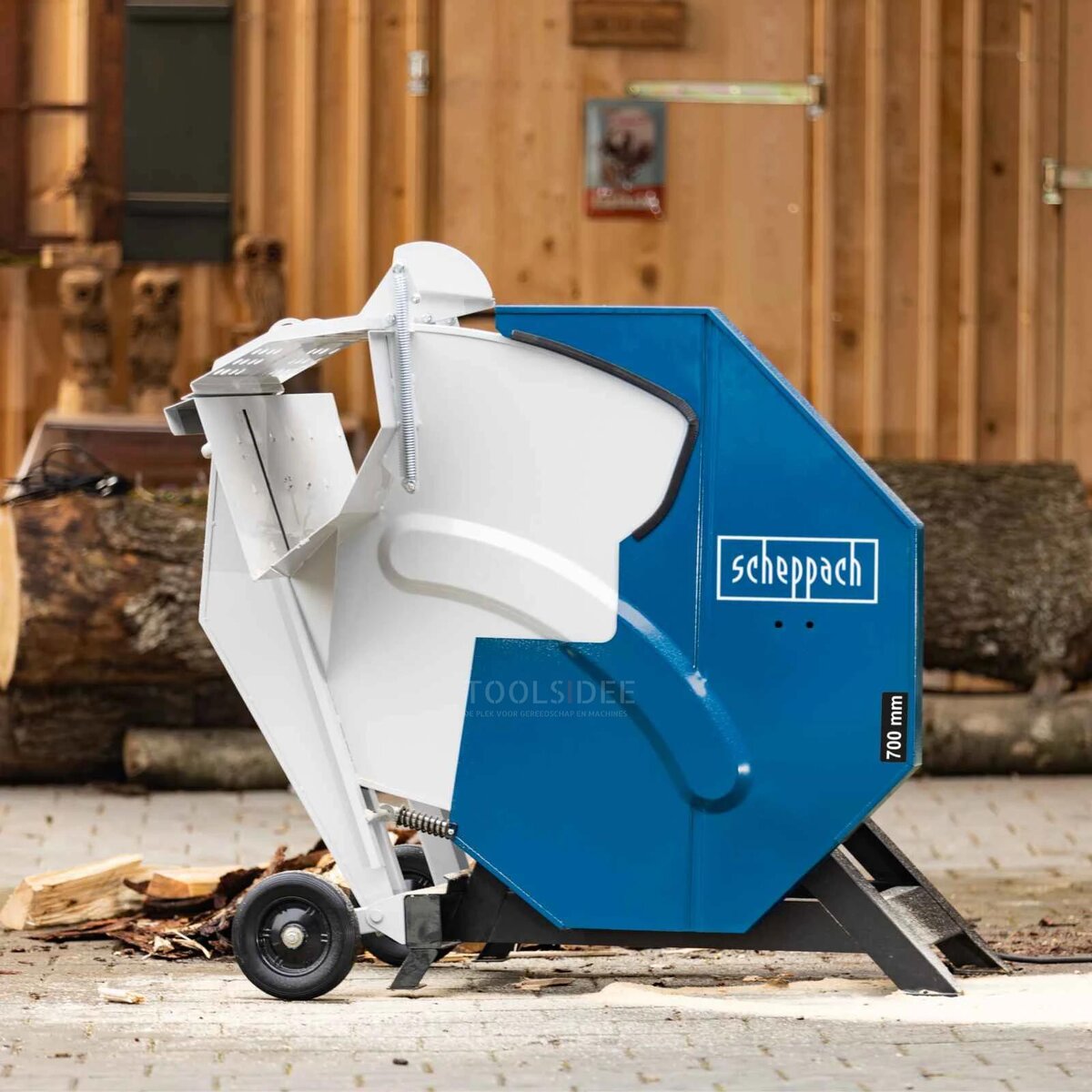 Scheppach Tiltsåg HS730 med kåpa