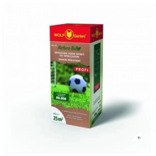 WOLF-Garten juego de deporte de semillas de césped orgánico húmedo 25m2 lj 25