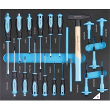 Quantool værktøjsvogn Q25160 217 dele