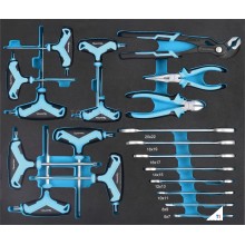 Quantool værktøjsvogn Q25160 217 dele