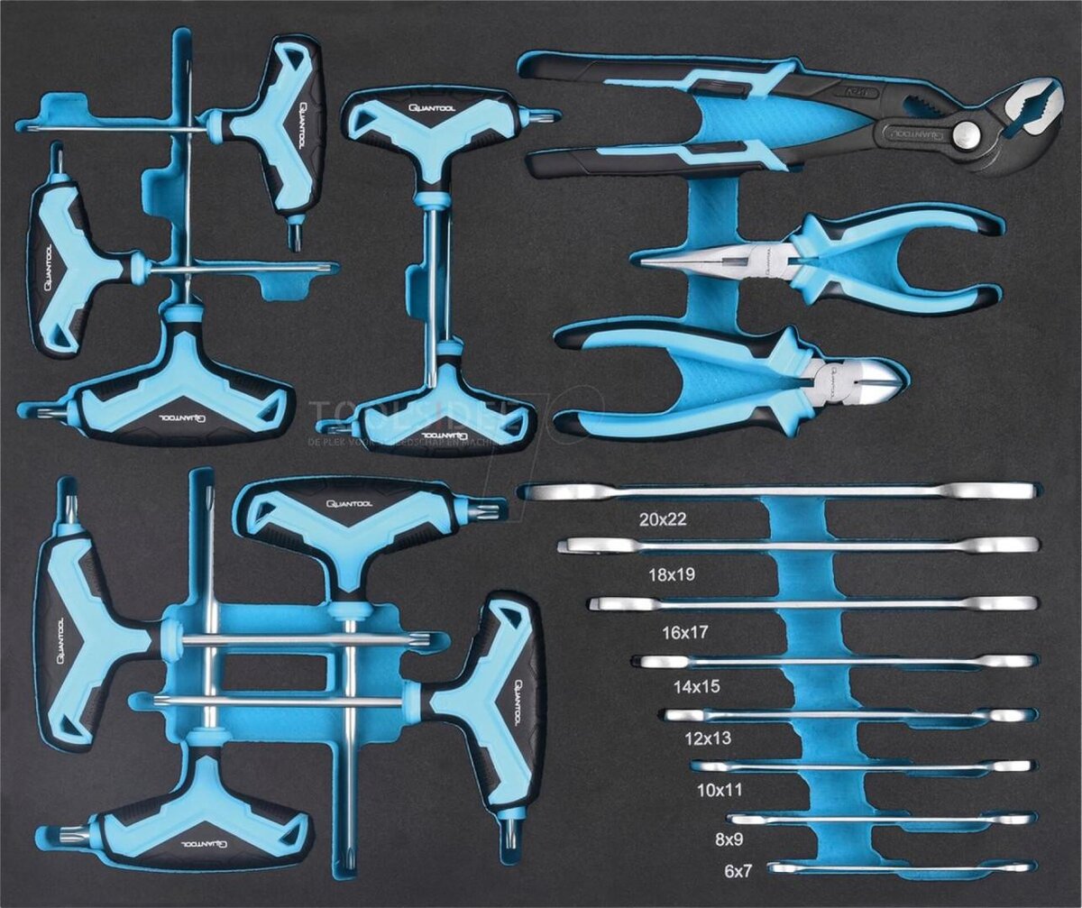Quantool værktøjsvogn Q25160 217 dele