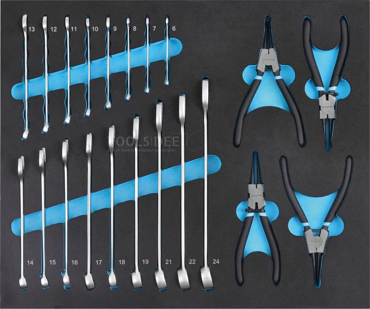 Quantool værktøjsvogn Q25160 217 dele