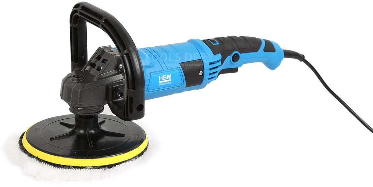 HBM 180 mm liuku- ja kiillotusmaski 1200 wattia