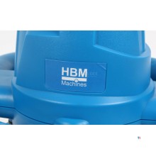 HBM profesjonell poleringsmaskin, bilpoleringsmaskin 240 mm
