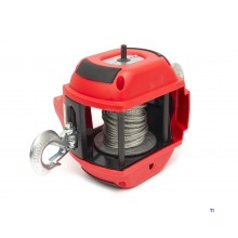 HBM portable winch, hoist and pull hoist drilling machine powered 225 kg red HBM portable winch, hoist and pull hoist drilling machine powered 225 kg red