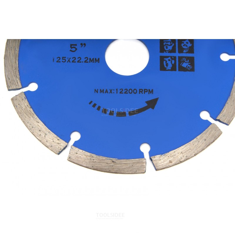 HBM 125 mm Diamond cutting disc for the cordless tile saw