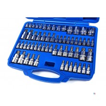 HBM 60 Delige Slagvaste Intern en Externe Torx Doppenset