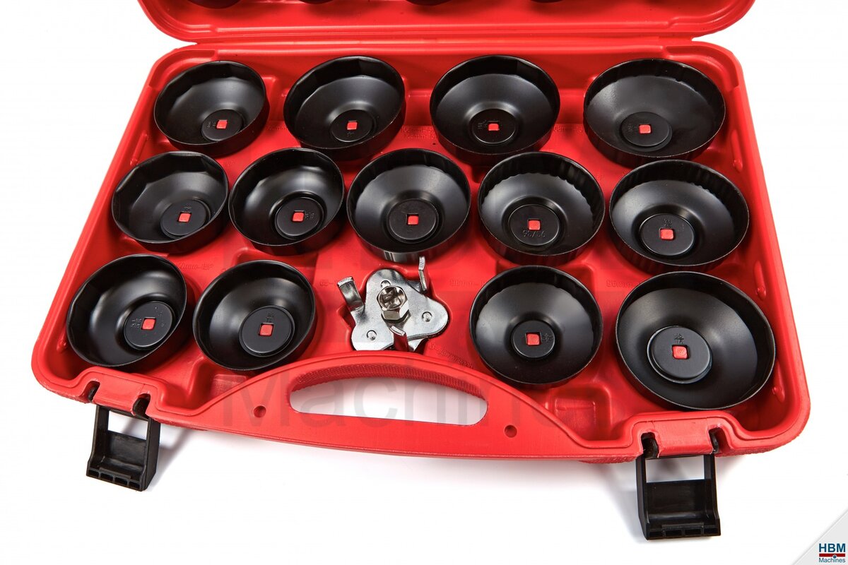 HBM 30-piece oil filter disassembly set - oil filter cover set HBM 30-piece oil filter disassembly set - oil filter cover set