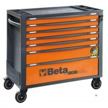 Beta verktygsvagn 7 lådor, RCS2400XL/7-O, orange