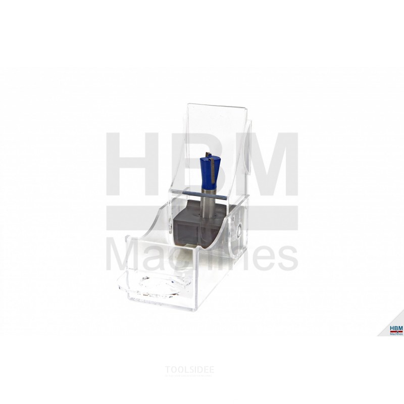 Fresa professionale HBM per coda di rondine hm 12,7 mm. - Angolo di 15 gradi