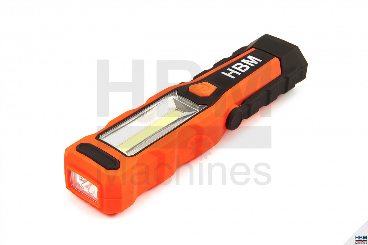 HBM Professional oppladbart LED-lommelykt 280 Lumen Modell 1