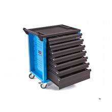 Hazet 121 Piece Filled 7 Drawer Tool Trolley With Foam Inlays