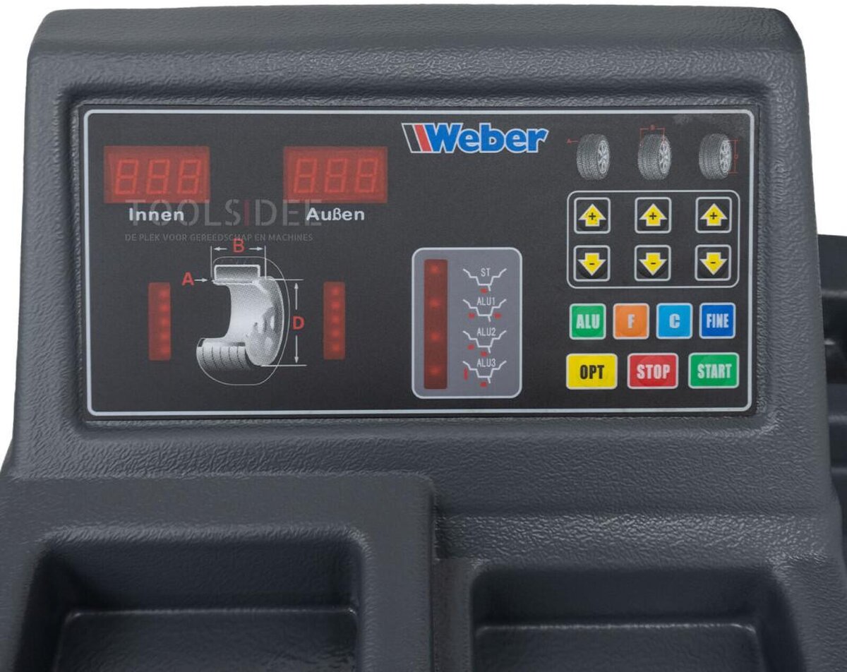 Weber dækbalanceringsmaskine ECO