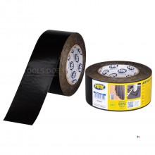 HPX UV-bestandig PE-tape - svart 60mm x 25m