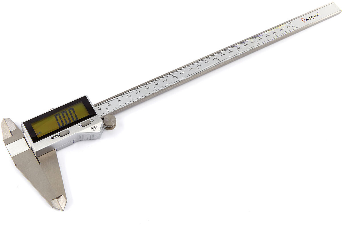 Dasqua Professional IP67 300 mm Digitaler Messschieber Spritzwassergeschützt