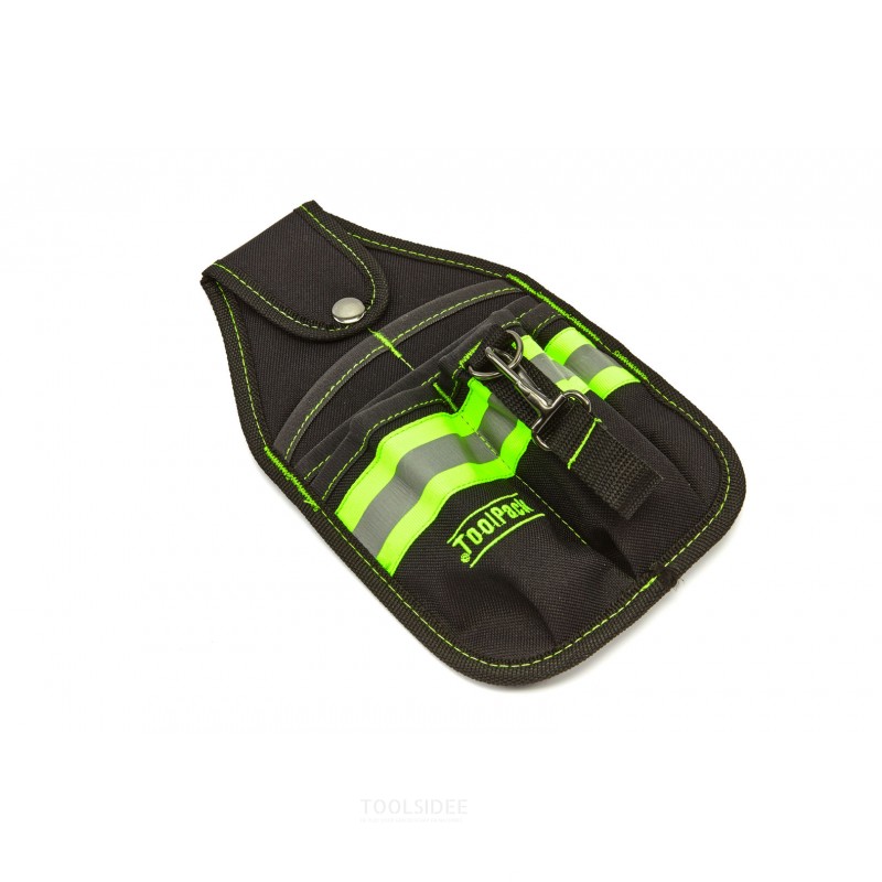 Carpentiere Americana Borsa Porta Attrezzi In Pelle Da Cintura - Multitasca Per Falegnami E Costruttori, Con Nastro 5m Omaggio Borsa Portautensili In Pelle - Foto 2