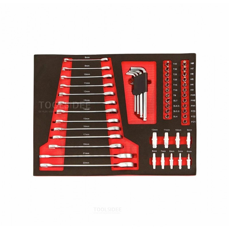 Weber filled tool trolley 154 pieces