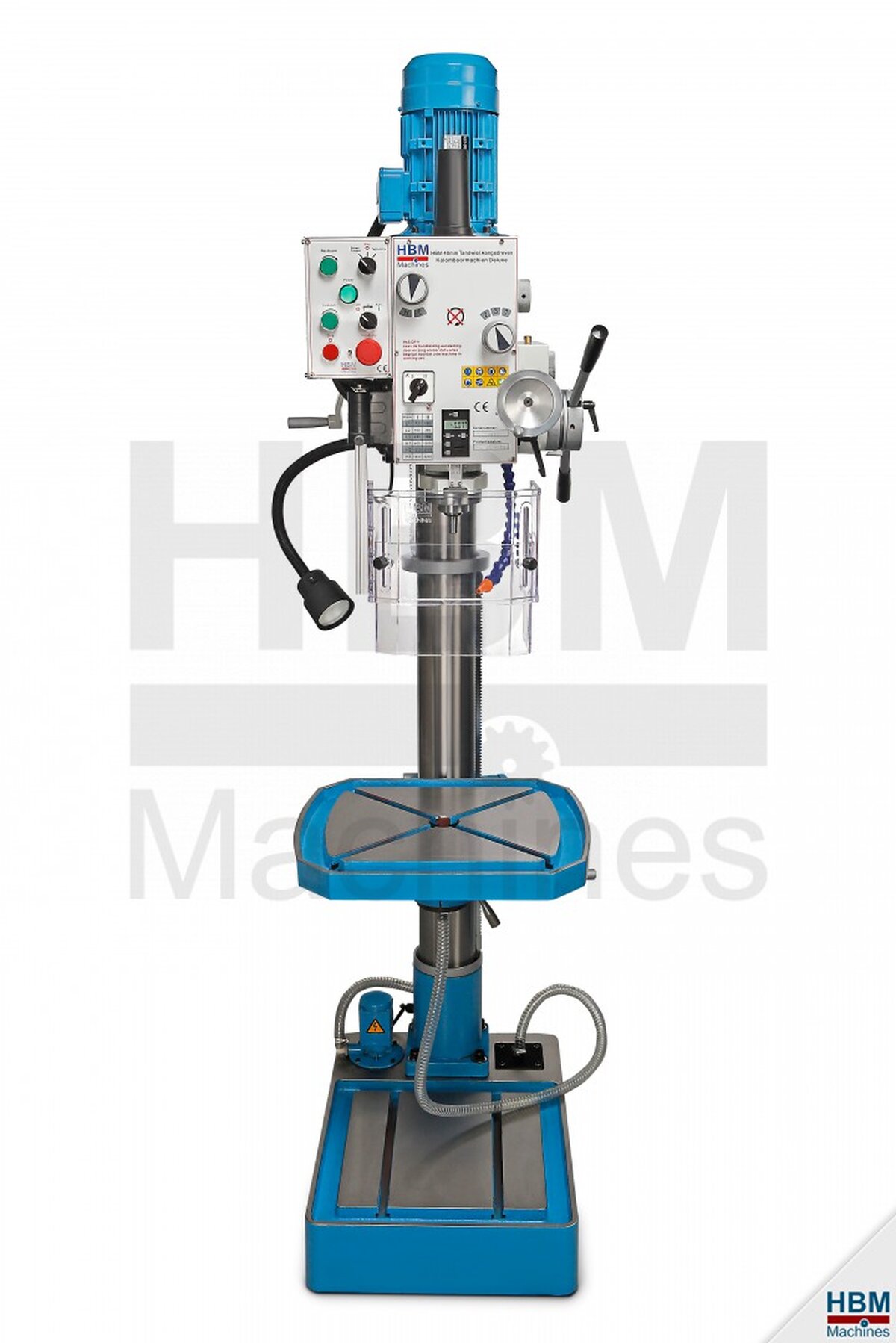 HBM 40 mm. Geardrevet kolonne boremaskinen Deluxe 400V HBM 40 mm. Geardrevet kolonne boremaskinen Deluxe 400V