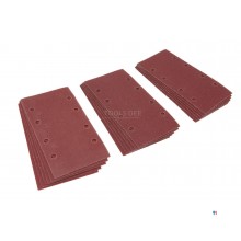 HBM sandpapir 90x187 mm K60, K80, K120 18 stk.