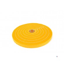 HBM Polerskivesett 250 mm hvit/gul skaft størrelse 20 mm HBM Polerskivesett 250 mm hvit/gul skaft størrelse 20 mm